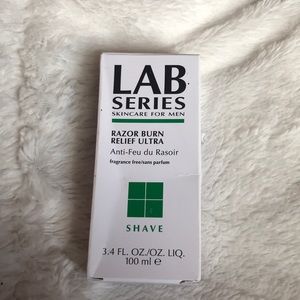 New in box lab series razor burn relief ultra